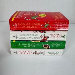 Candy Cane Murder Fluke Levine Meier 2007 1st Mass Market Paperback Holiday